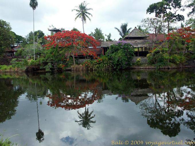 Reflexión en el lago, Mengwi Taman Ayun - Bali