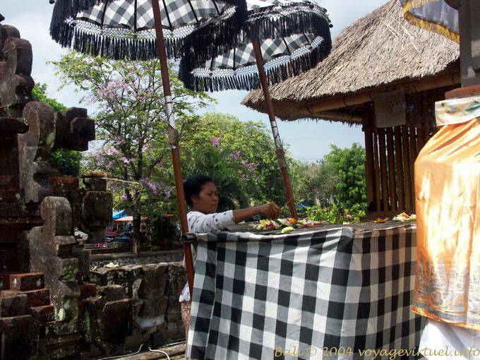 Este alimento a los dioses, Mengwi Taman Ayun - Bali