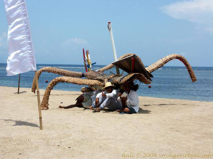 En la sombra, Nusa Dua, Bali - Bali