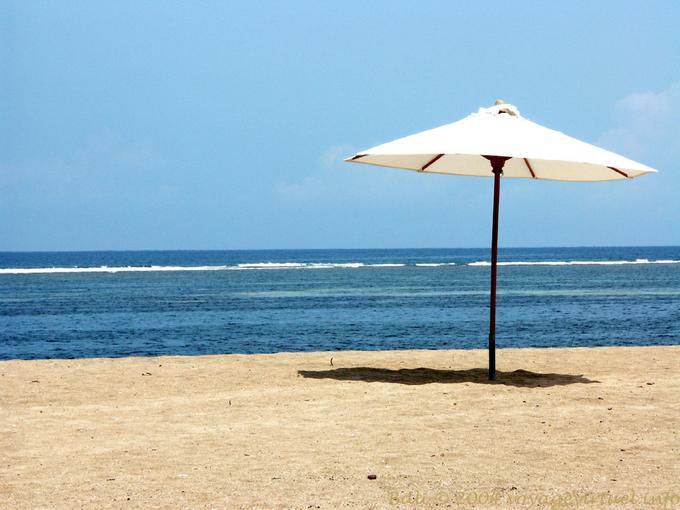 Solamente en la playa, Nusa Dua - Bali