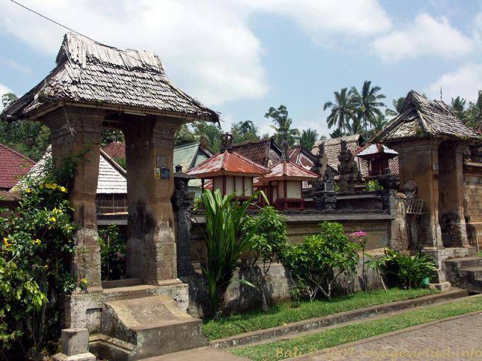 Arquitectura tradicional balinesa, Penglipuran - Bali