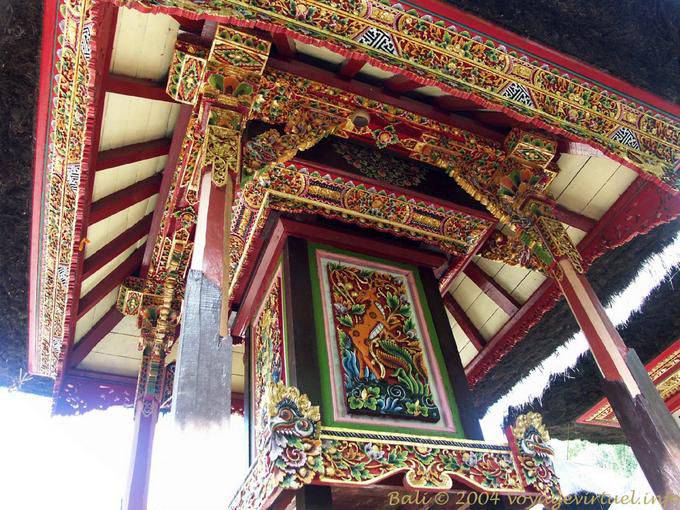 Decoración suntuosa, Gunung Kawi - Bali