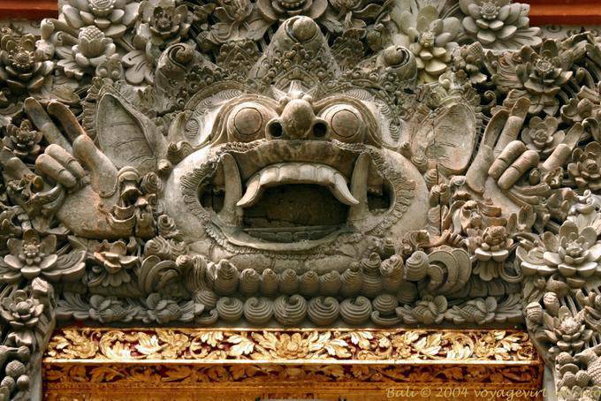 Cara de piedra, Ubud - Bali