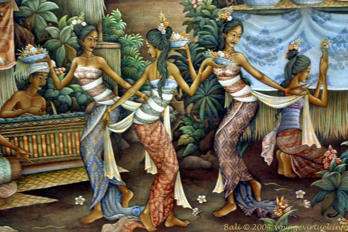 Tabla de Bali bien, Ubud - Bali