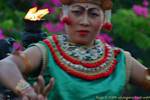 Antes de que el fuego de la antorcha, Uluwatu Kecak danza, Bali.