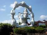 Diosa en el centro de Gianyar, Bali.
