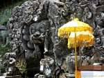 Entrada a la bodega del elefante, Cueva del Elefante, Bali.