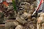Detalle del Palacio de Ubud, Bali.