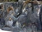 Bajorrelieve del siglo XIV, Yeh Puluh, Bali.