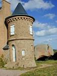 Tour de Castel Ploumanach, Bretaña, Francia.
