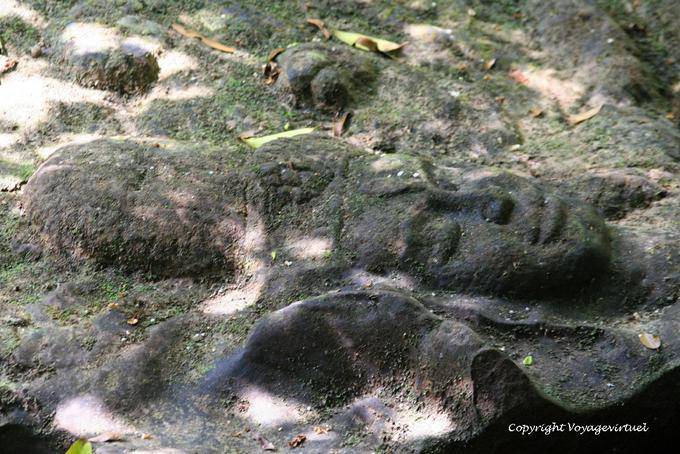 Río de los mil lingas, Kbal Spean, Angkor, Camboya