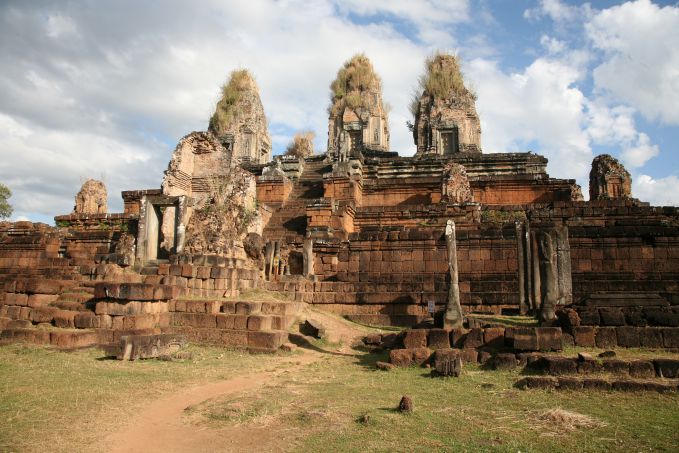 Visión general de Pre Rup, Angkor, Camboya