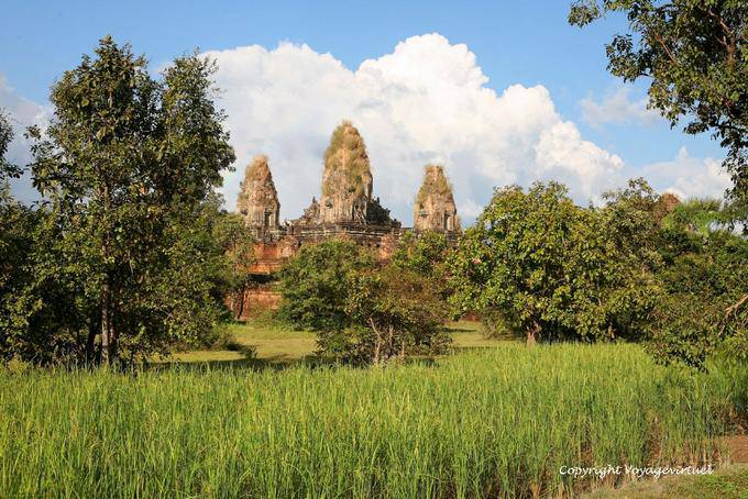 Imagen bucólica de Pre Rup, Angkor, Camboya