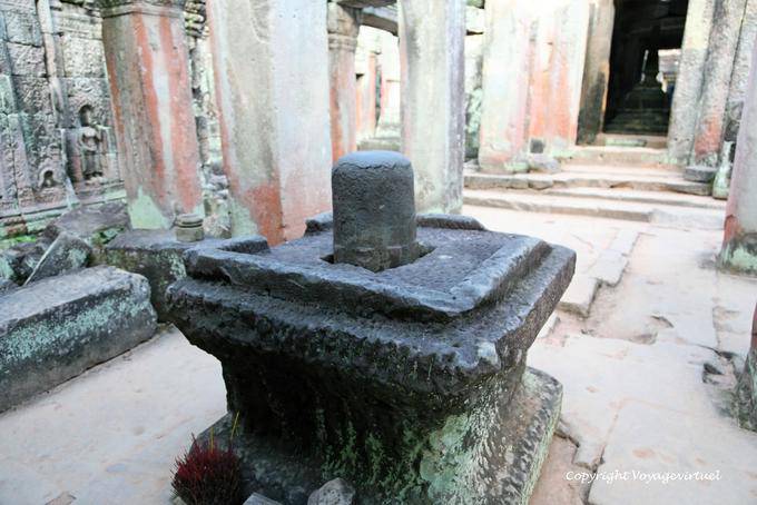 Santuario altar budista de Preah Khan, Angkor, Camboya