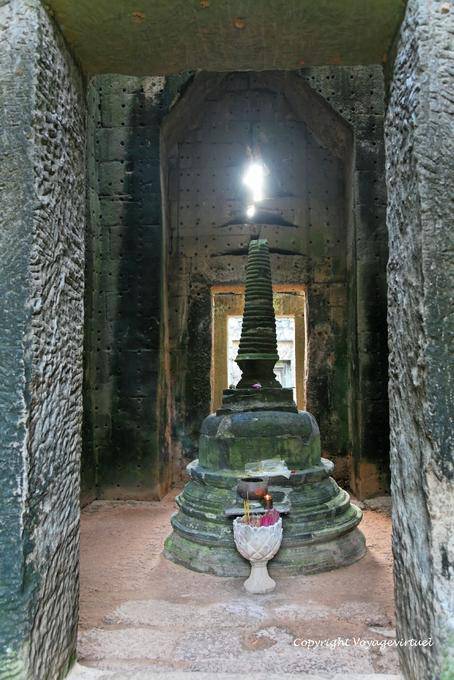 Dentro de un santuario, Preah Khan, Angkor, Camboya