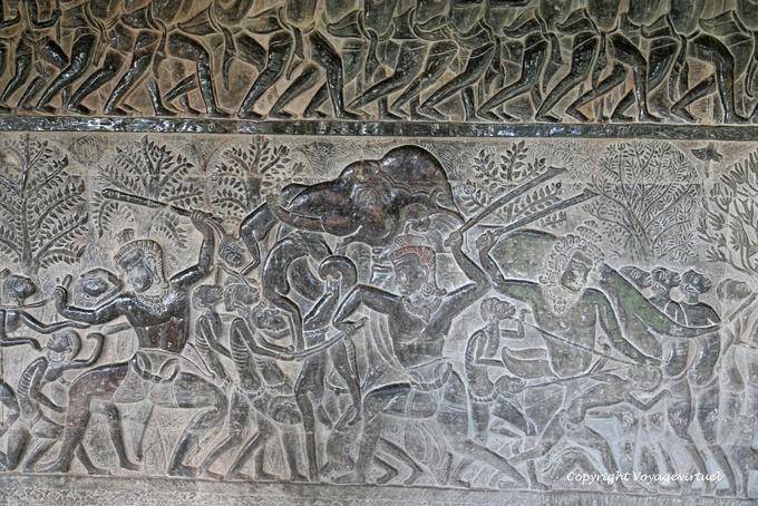 Los hombres condenados a la ejecución, Sentencia alivio de los Muertos, Angkor Wat, Angkor, Camboya