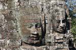 Uno de cincuenta vueltas con cuatro caras Bayon Angkor Thom, Camboya.