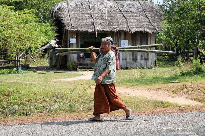 Región Capita bambú Snuol - Camboya