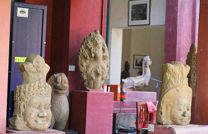 Jefe Yaksa y otros tesoros, Museo Nacional de Phnom Penh - Camboya