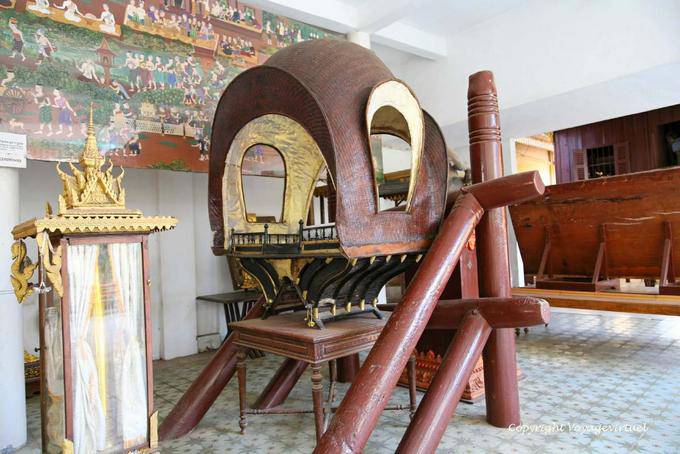 Palanquín Ceremonial, Palacio Real de Phnom Penh - Camboya