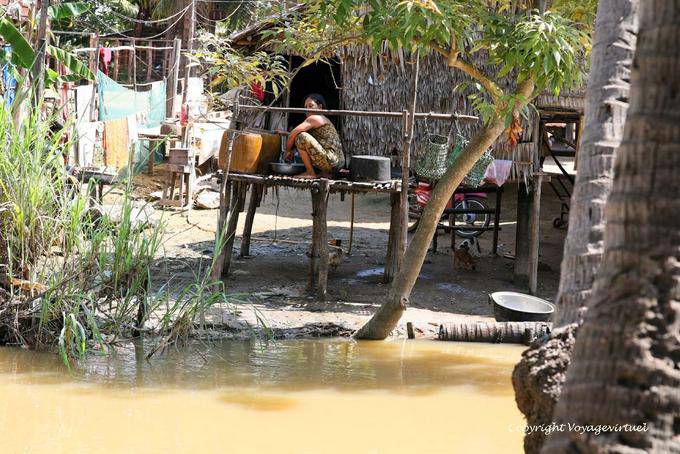 Gesto de la vida diaria, Siem Reap - Camboya