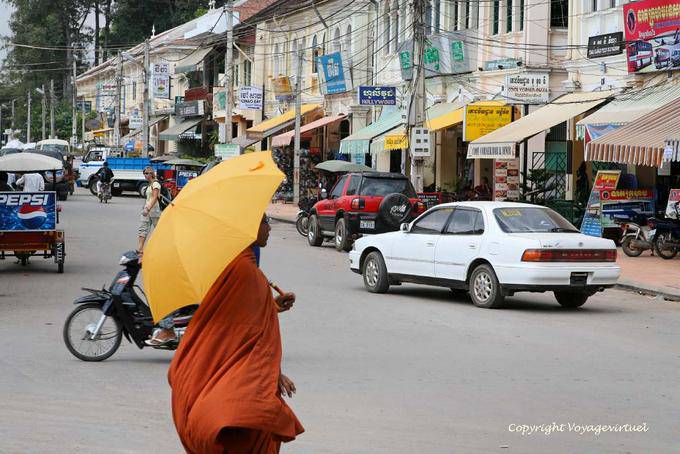 Pasaje Monk, Siem Reap - Camboya