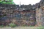 Muro Wat Nokor santuario construido en el siglo XI, Kampong Cham, Camboya.