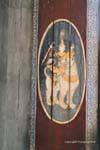 Pintura sobre madera, Museo Phnom Penh, Camboya.