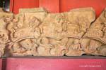 Friso tallado, Museo Nacional de Phnom Penh, Camboya.