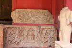 Dinteles del siglo XI de Kampong Chhnang, Phnom Penh Museo, Camboya.