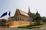 Preah Thineang Dheva Vinnichay o Salón del Trono, Palacio Real de Phnom Penh, Camboya.