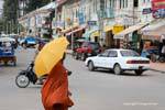 Pasaje Monk, Siem Reap, Camboya.