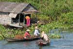 Cambio en el lago, Tonle Sap, Camboya.