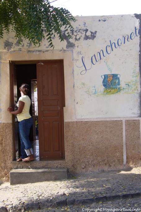 Fogo, restaurante São Filipe Lanchonet - Cabo Verde