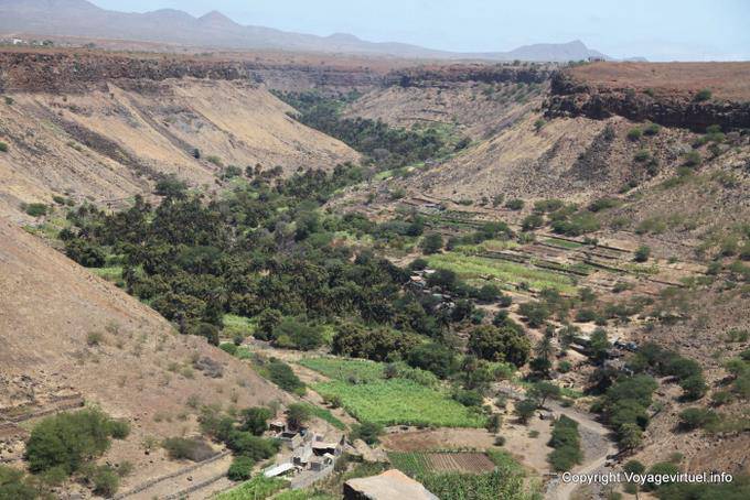Santiago, Cidade Velha, paisaje de Fortaleza Real de San Felipe - Cabo Verde