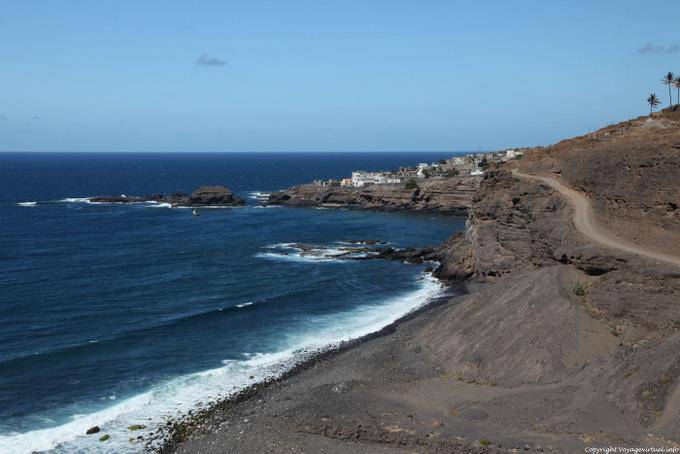 Santo Antão, Cruzinhas Garca, panorama - Cabo Verde