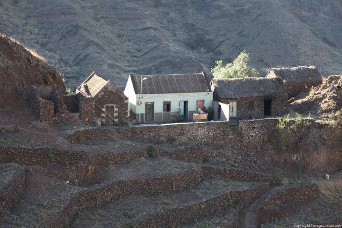 Santo Antão, casa en el borde - Cabo Verde