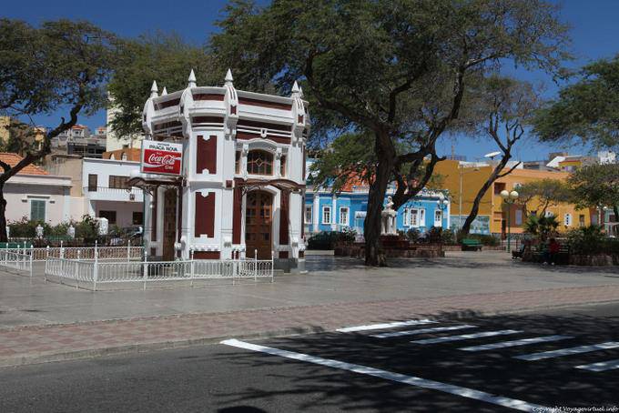São Vicente, praca kiosco Nova Amilcar Cabral, Mindelo - Cabo Verde