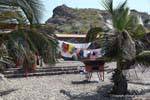 Santiago, Cidade Velha, barbacoa en la playa, Cabo Verde.
