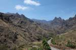Santo Antão, montado cuello, Cabo Verde.