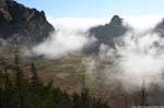 Santo Antão, las nubes en la Caldera, Cabo Verde.