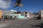 Santo Antão, Ponto do Sol, calle empinada, Cabo Verde.