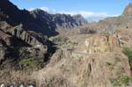 Santo Antão Ribeira Grande, entre las montañas, Cabo Verde.