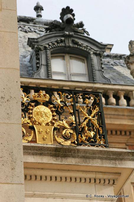 Armas del Rey Sol, Versalles