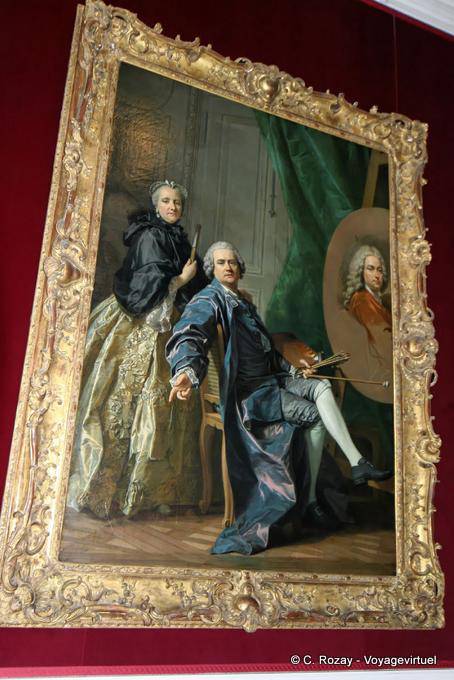 Pinceles, pintor y la pintura, Versalles