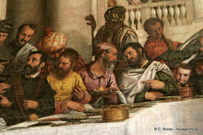 La comida en Simón el fariseo Veronese, Versalles