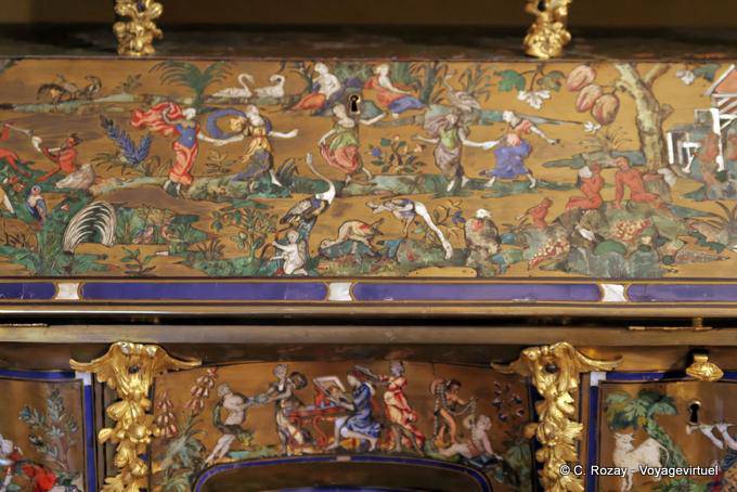 Marquetería chino inspirado en Versalles