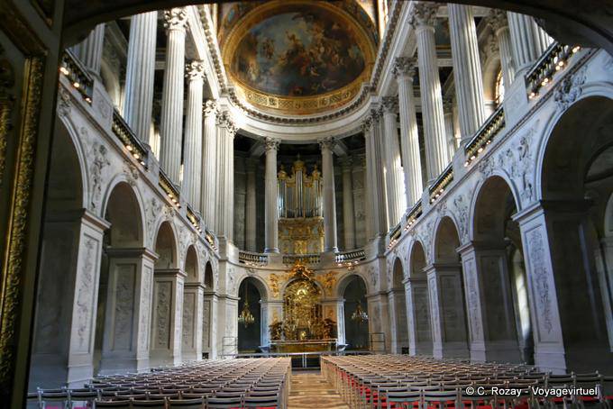 La capilla del palacio real, Versalles
