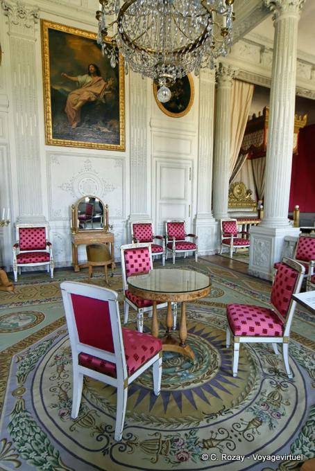Sala de estar de la emperatriz, el Grand Trianon, Versalles