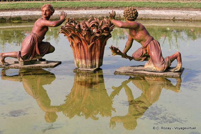 Estanque de reconocer, Versalles